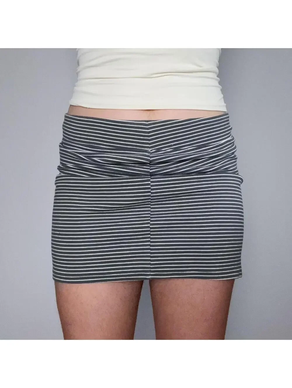 Striped Mini Skirt